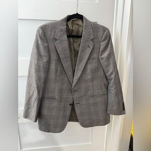 Elegant Gray Men's Blazer